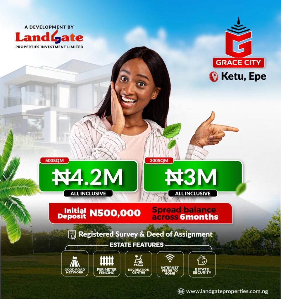 Affordable land in Epe