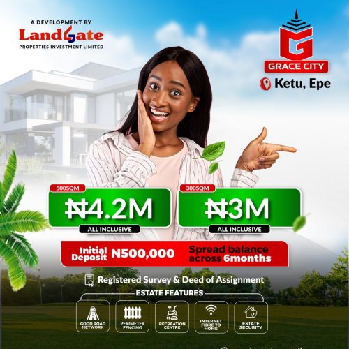 Affordable land in Epe